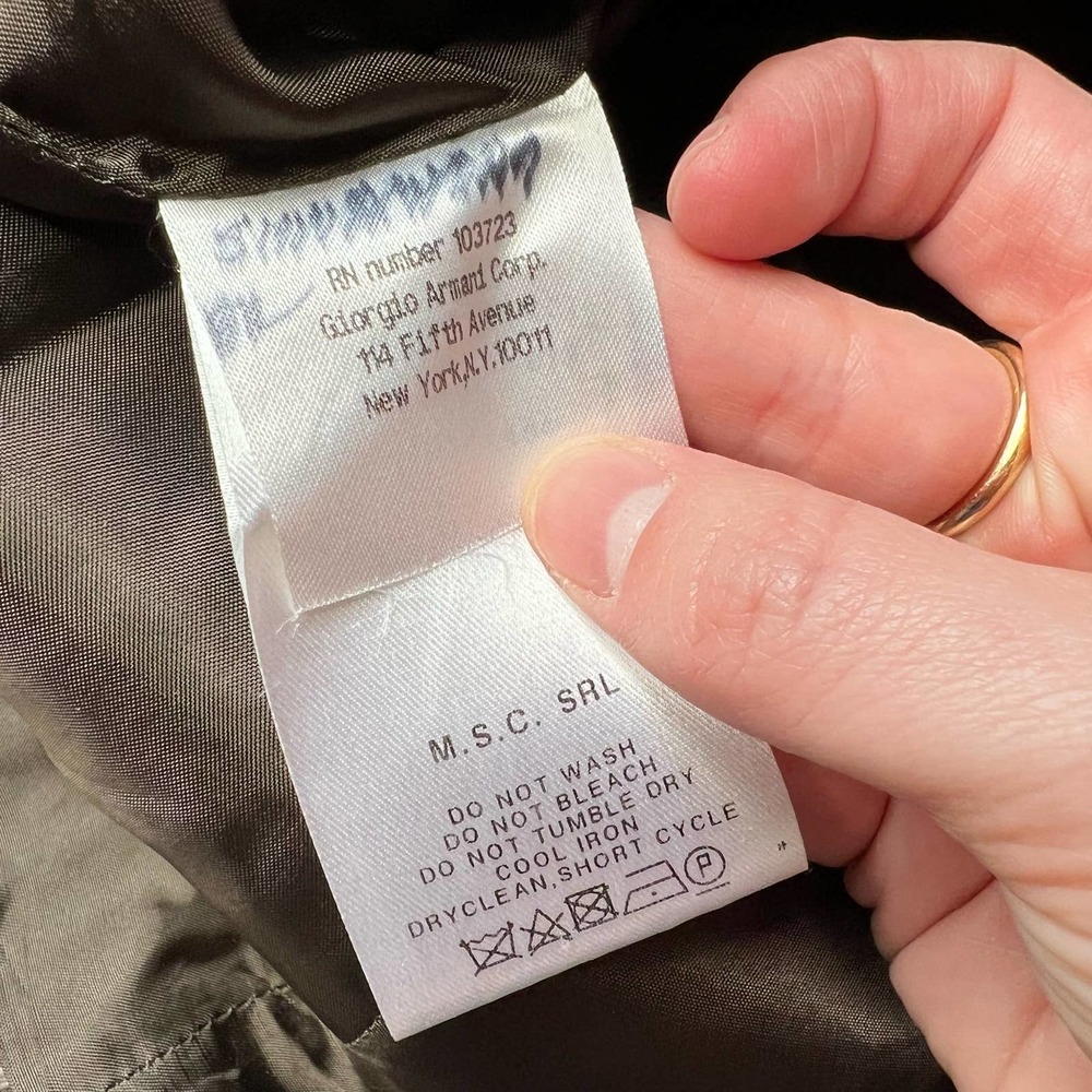 SOLD Giorgio Armani blazer - Picture 11 of 11